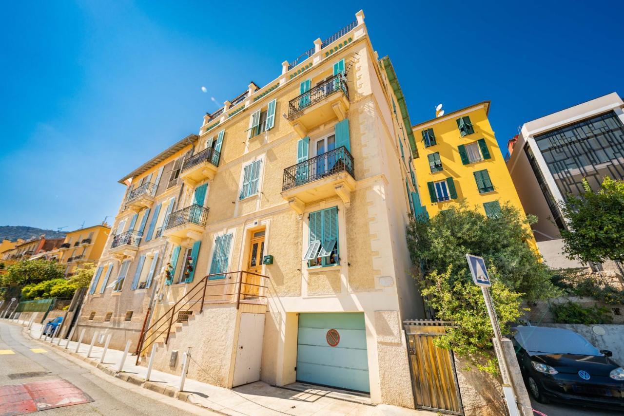 Апартаменты Frontiere De Monaco - Balconnet Vue Mer - Ba Босолей Экстерьер фото