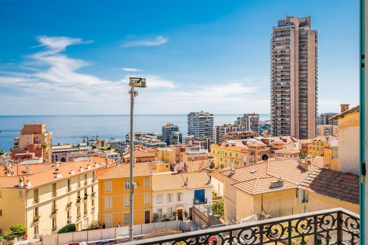 Апартаменты Frontiere De Monaco - Balconnet Vue Mer - Ba Босолей Экстерьер фото